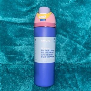 Owala Purple and Pink Insulated Water Bottle